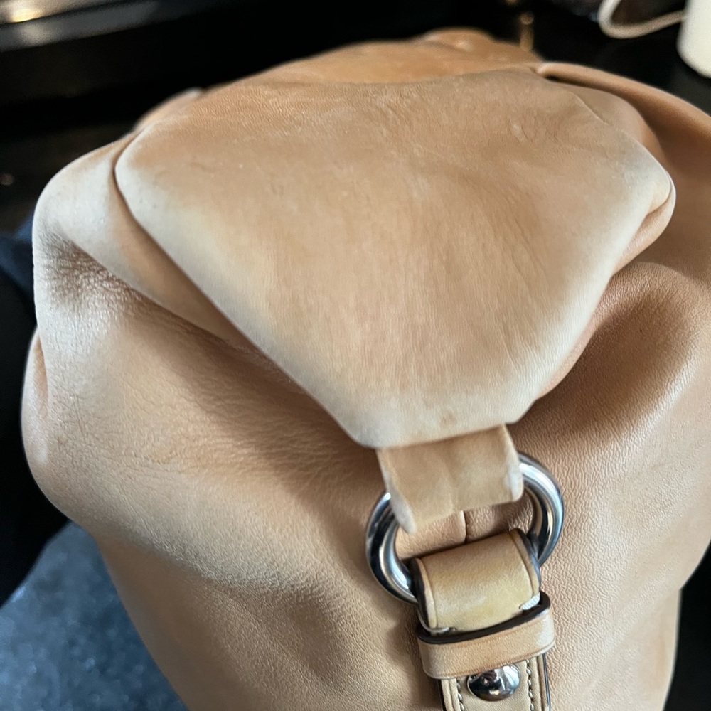 Coach tan leather crossbody bag/ Shoulder Bag - Picture 10 of 13